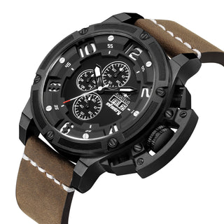Infantry_Miyota_0S00_Quartz_Men_s_Watch_waterproof AVR-002-CHR-03_Leather-03