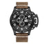 Cuir noir-marron